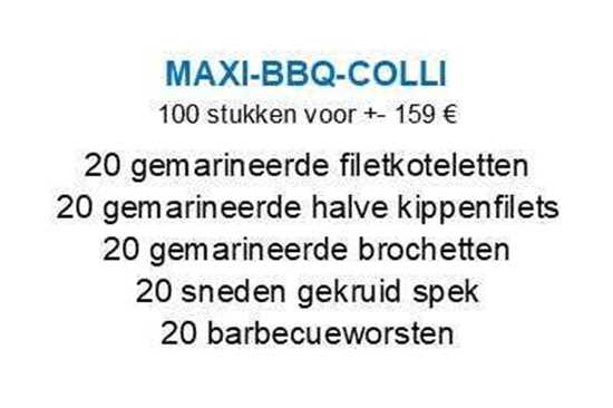 Afbeelding van Maxi barbecuecolli (zie info)