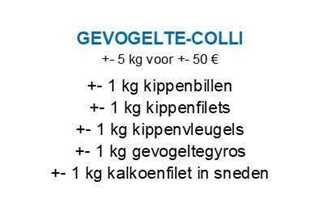 Afbeelding van Gevogeltecolli (zie info)